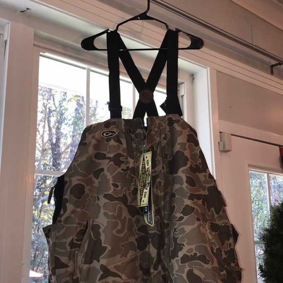 drake waterfowl Other - Brand new drake old school camo insulated bib